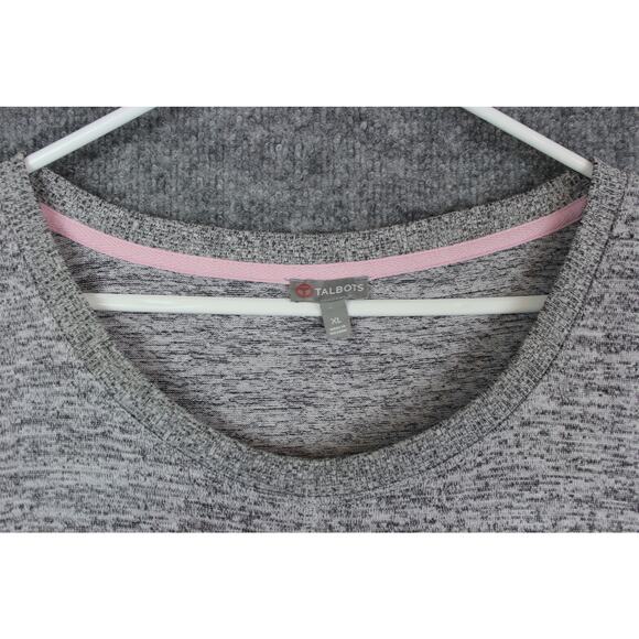 T by Talbots Women's XL Dress Gray Midi Causal Weekend Wear - Picture 5 of 9